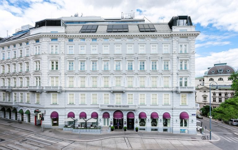 Boutique Hotel Vienna -Fassade_Sans_Souci_Wien_hotel_(c)Stefan Gergely vienna 5 star hotel hotels in central vienna