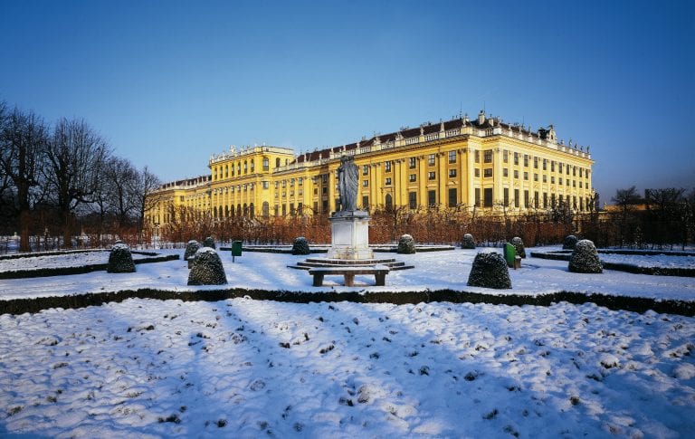 Wien im Winter_Schönbrunn